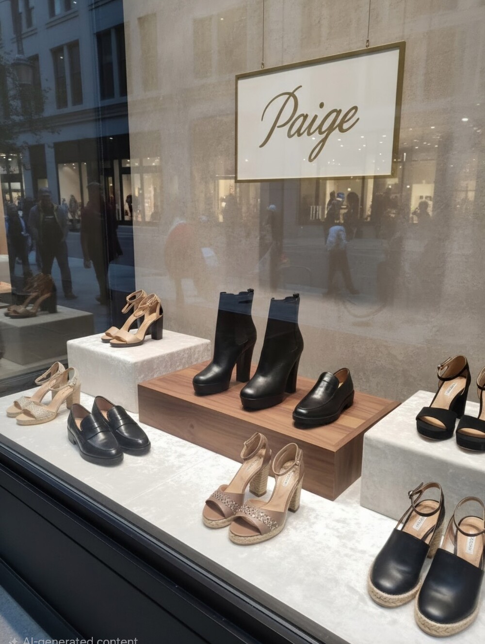 PAIGE Kyra Leather Women's Sz 9.5 Platform Ankle Boots $398